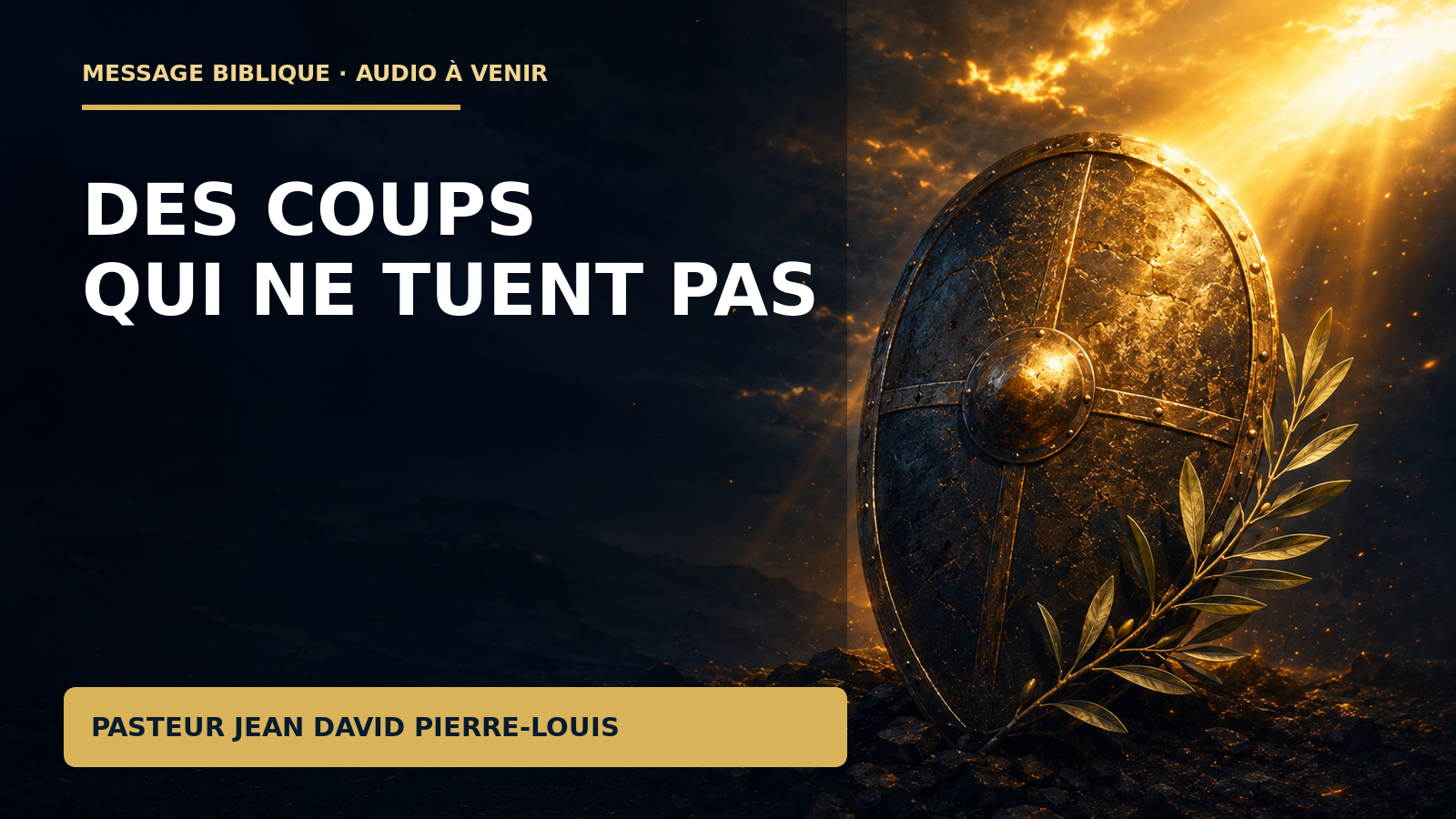 Miniature du message Des coups qui ne tuent pas