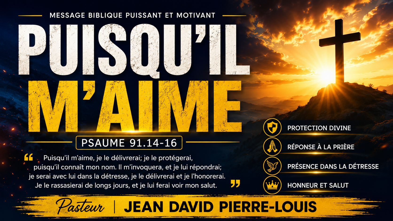 Miniature du message Puisqu’il m’aime